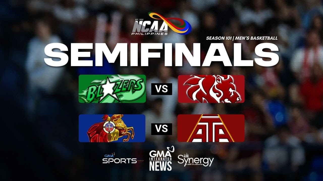 NCAA Season 101 Semifinals - Dec 5, 2025 🏀