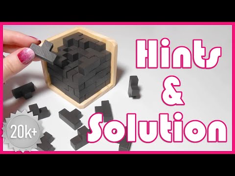 3D Wooden Brain Teaser Hints & Solution | DevinCrystie