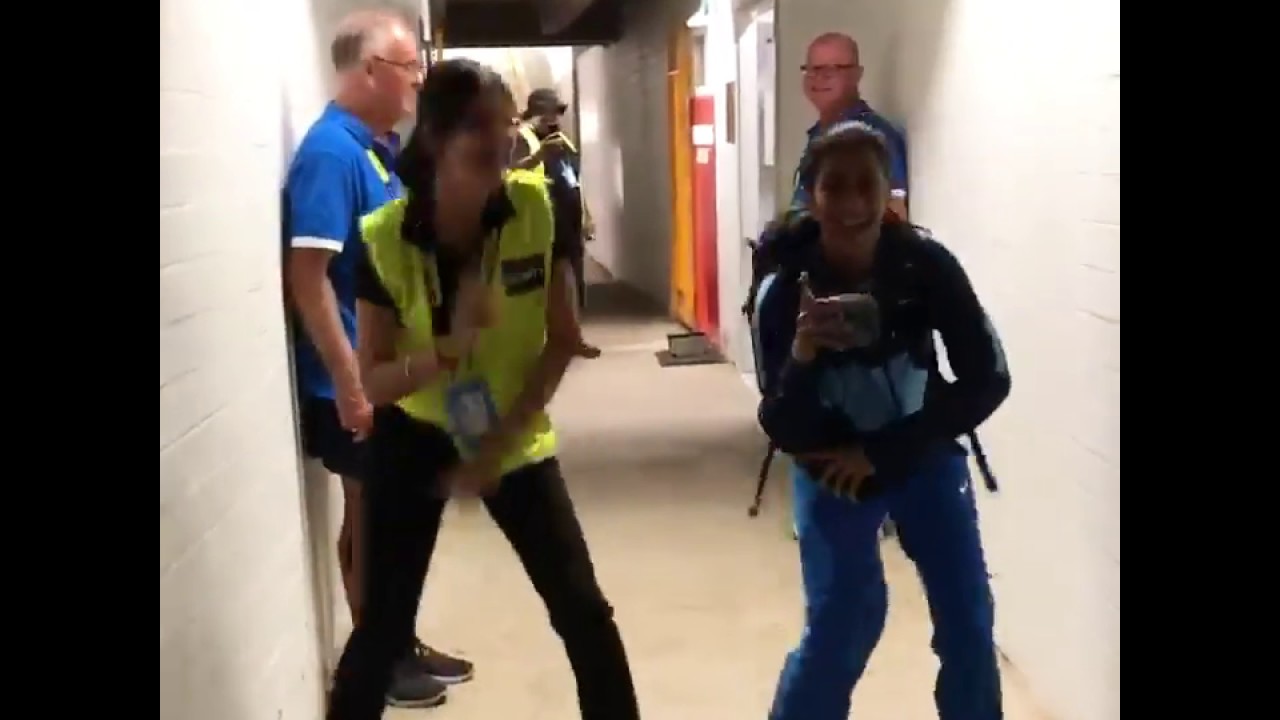 Jemimah Rodrigues Shows Off Dance Moves with Off-Duty Security Guard at T20 World Cup 🎉