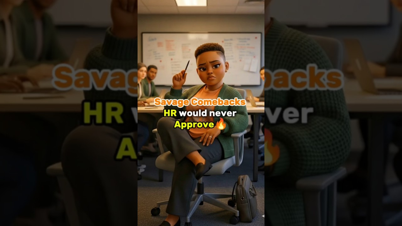 Unbelievable Comeback HR Would Never Approve π