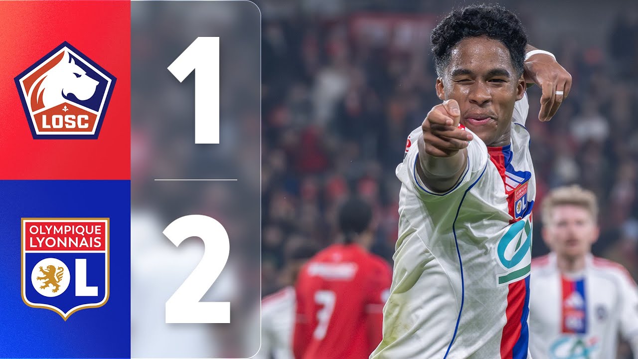 OL Bat Lille 2-1, Endrick Scores & Qualifies for 8th Round 🏆