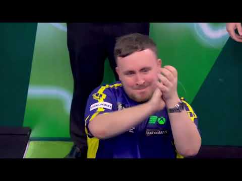 Luke Littler WALK ON (Greenlight) - World Darts Championship 2025 Final