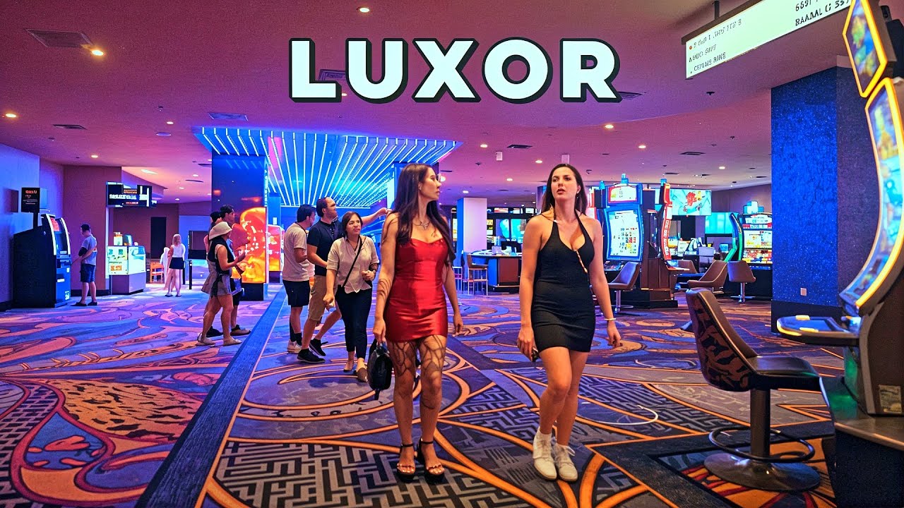 Luxor Las Vegas Walk - July 2025 - Las Vegas Strip