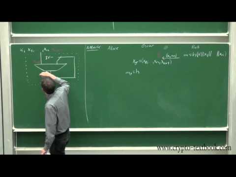 Lecture 25: MAC (Message Authentication Codes) and HMAC by Christof Paar