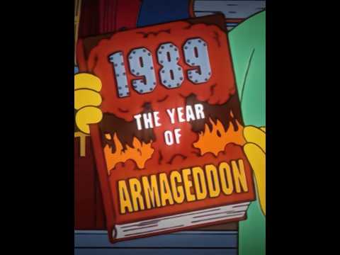 Simpson Predicting The Rapture 😨PT.1 #simpsons#simpsonspredictions#predictions#rapture#god#shorts