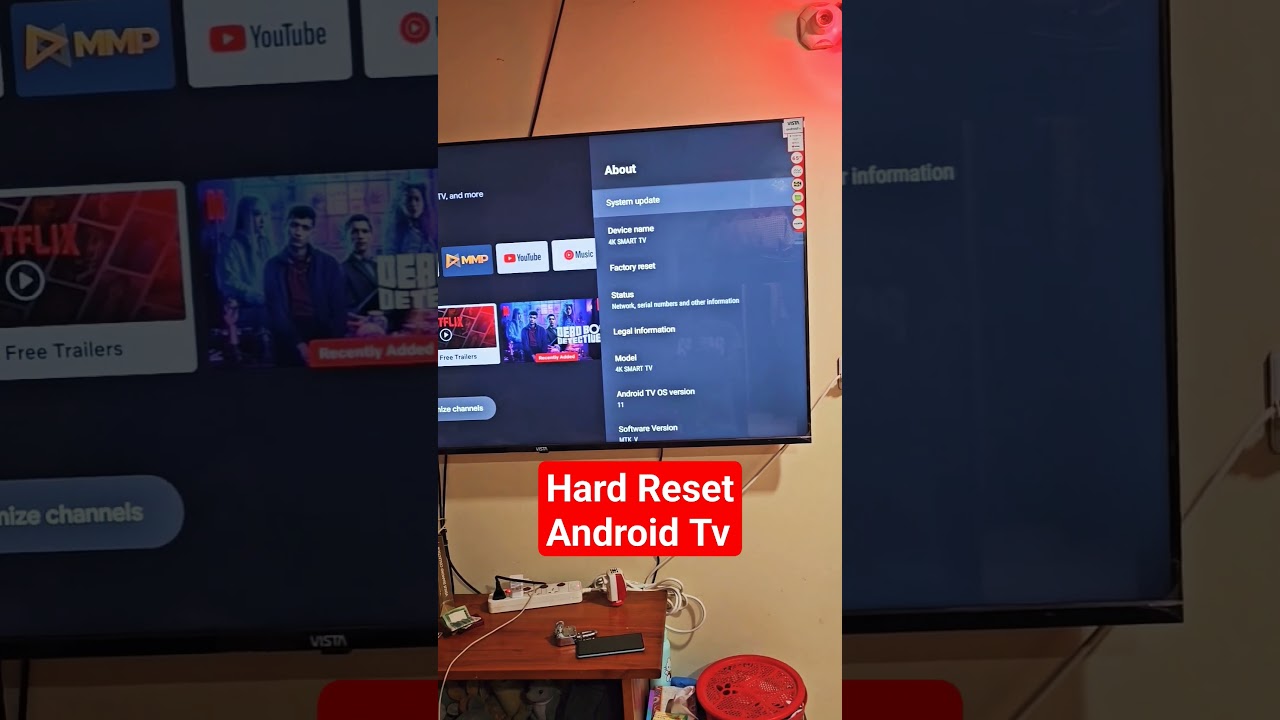 Android TV Factory Reset Guide in Bangla 📺