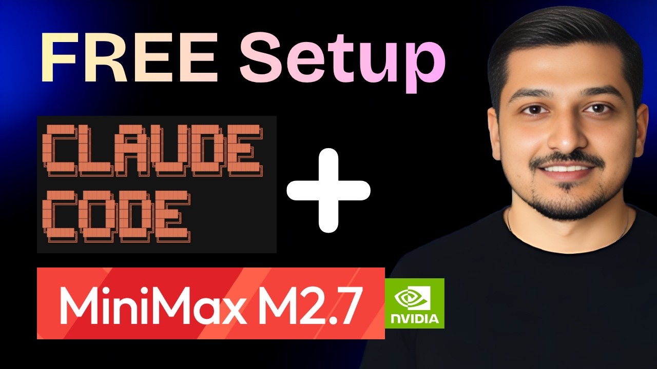 FREE MiniMax M2.7 (NVIDIA) + Claude Code : The Ultimate AI Coding Setup