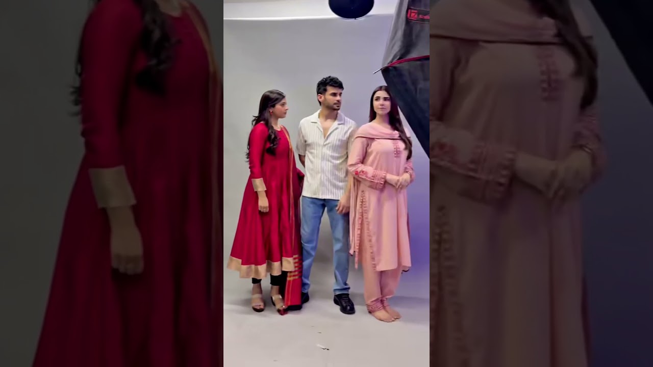 Exclusive BTS Moment from Manjhli Drama Featuring Khadija Saleem & Fahad Shiekh 🎬