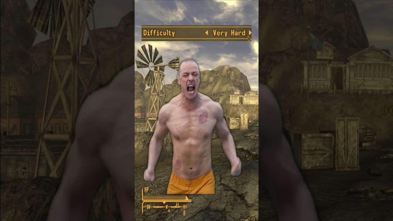 Fallout New Vegas Difficulty 😂