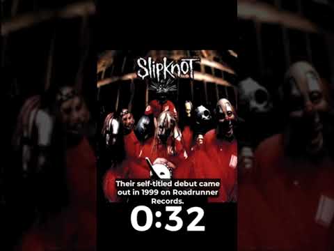 Slipknot's Story in 60 Seconds 🎸