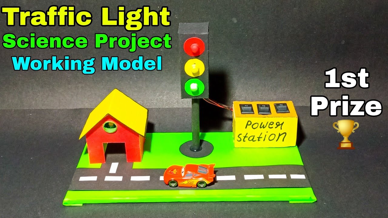 DIY Traffic Light Project | Working Model Guide ๐ฆ