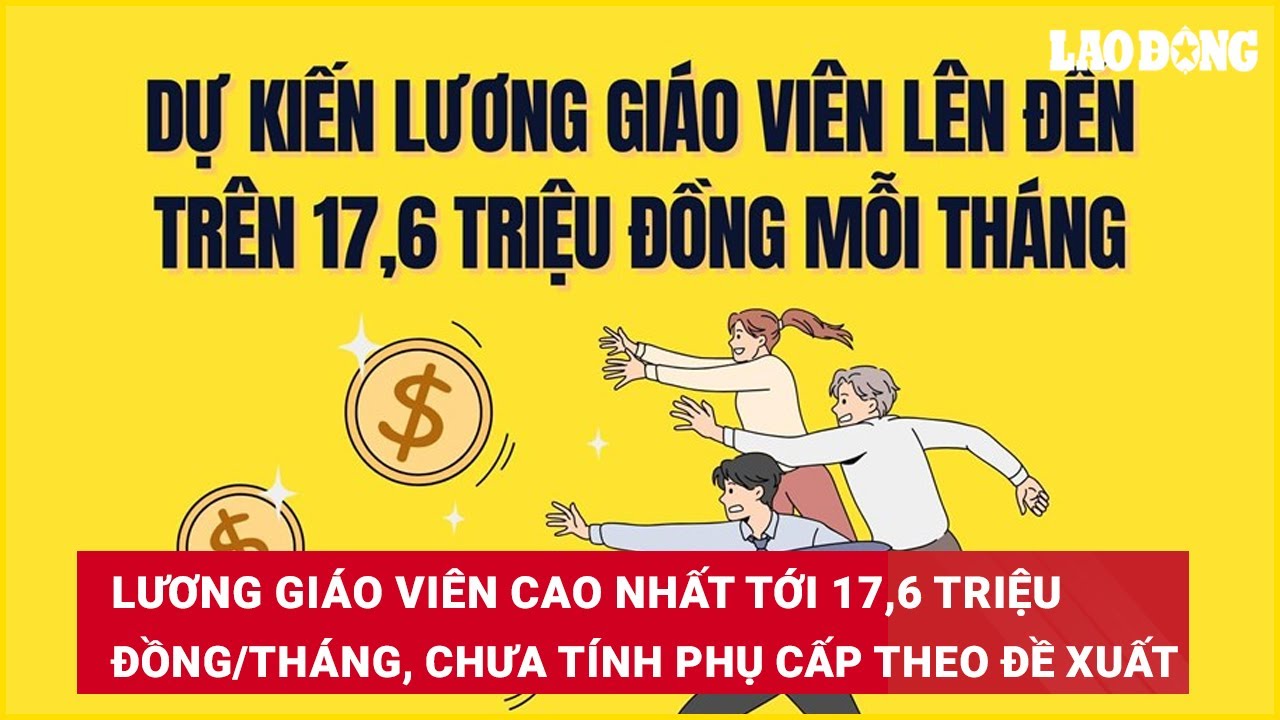 Lương Giáo Viên Cao Nhất Đến 17,6 Triệu Đồng/Tháng Chưa Tính Phụ Cấp 💼