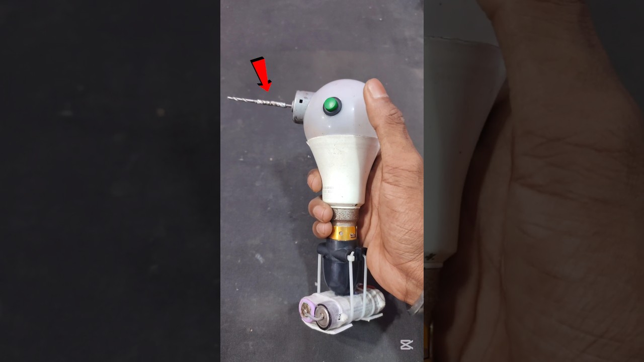 Create Your Own DIY Drill Machine ๐ง | Easy & Amazing Invention