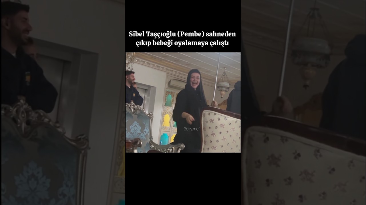 Kızılcık Şerbeti'nden Pembe'ye Sibel Taşçıoğlu Çocukla İlgilendi