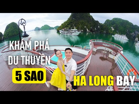 Khám phá Vịnh Hạ Long trên du thuyền ngủ đêm 5 sao - Du lịch Hạ Long hè 2022