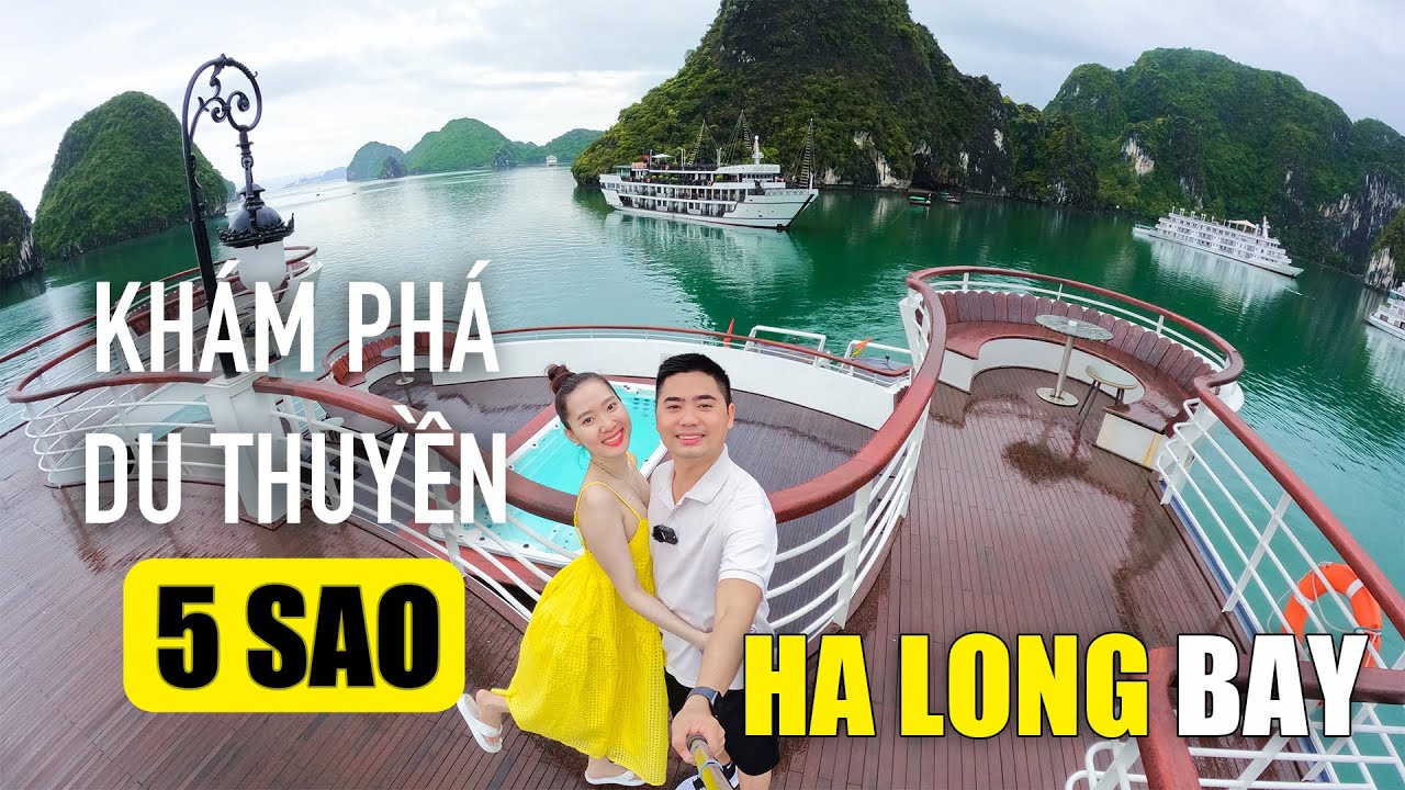 Trải Nghiệm Du Thuyền 5 Sao Dưới Lòng Vịnh Hạ Long 🛥️ - Kỷ Niệm Đẹp Hè 2022