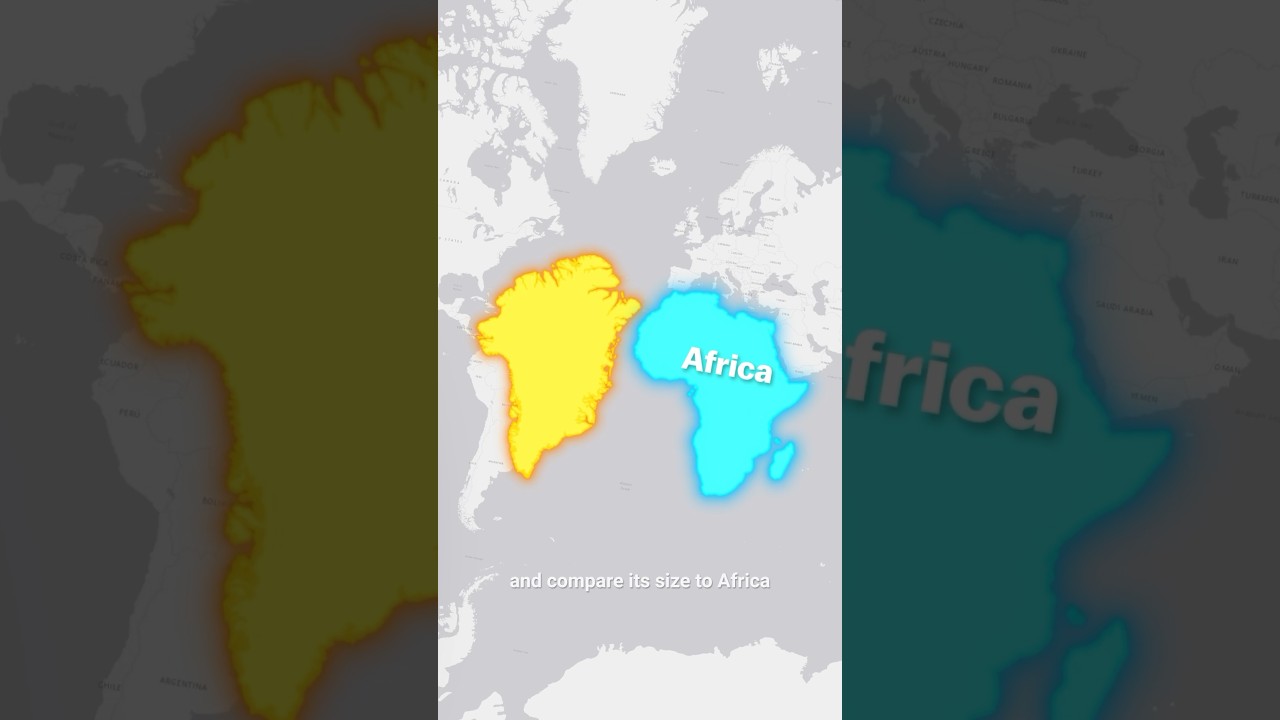 All Maps Are Lying: The True Size of Countries 🗺️