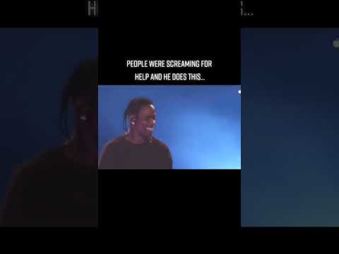 People Were Screaming For Help And He Does This/Astroworld Festival #shorts