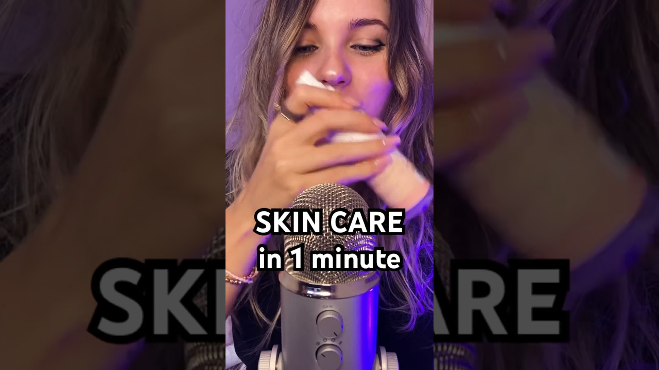 Быстрый уход за лицом за 1 минуту🧴