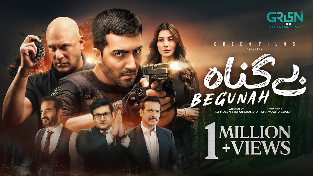 Begunah: Intense Crime Thriller with Subtitles | Starring Faraz Farooqui & Nazish Jahangir 🎬