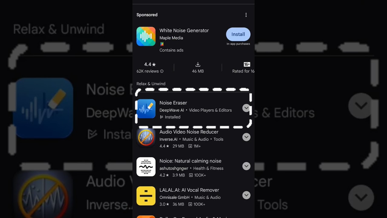 2 Top 2 Apps 📱 to Easily Remove Noise from Videos | Noise Eraser Tips