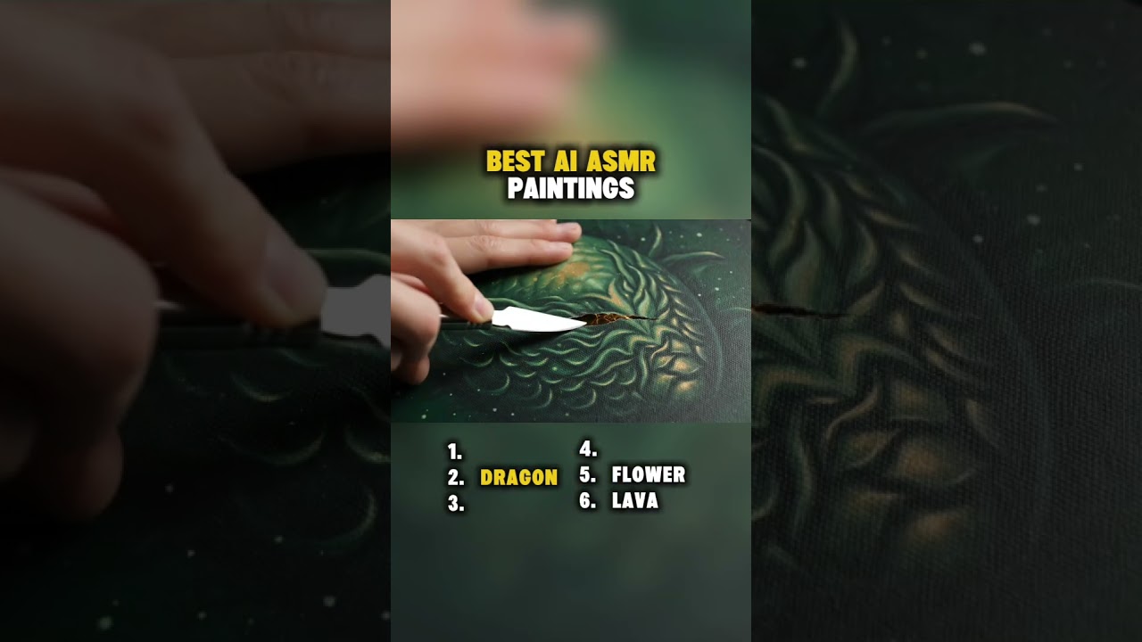 Top AI ASMR Paintings for Ultimate Satisfaction 🎨