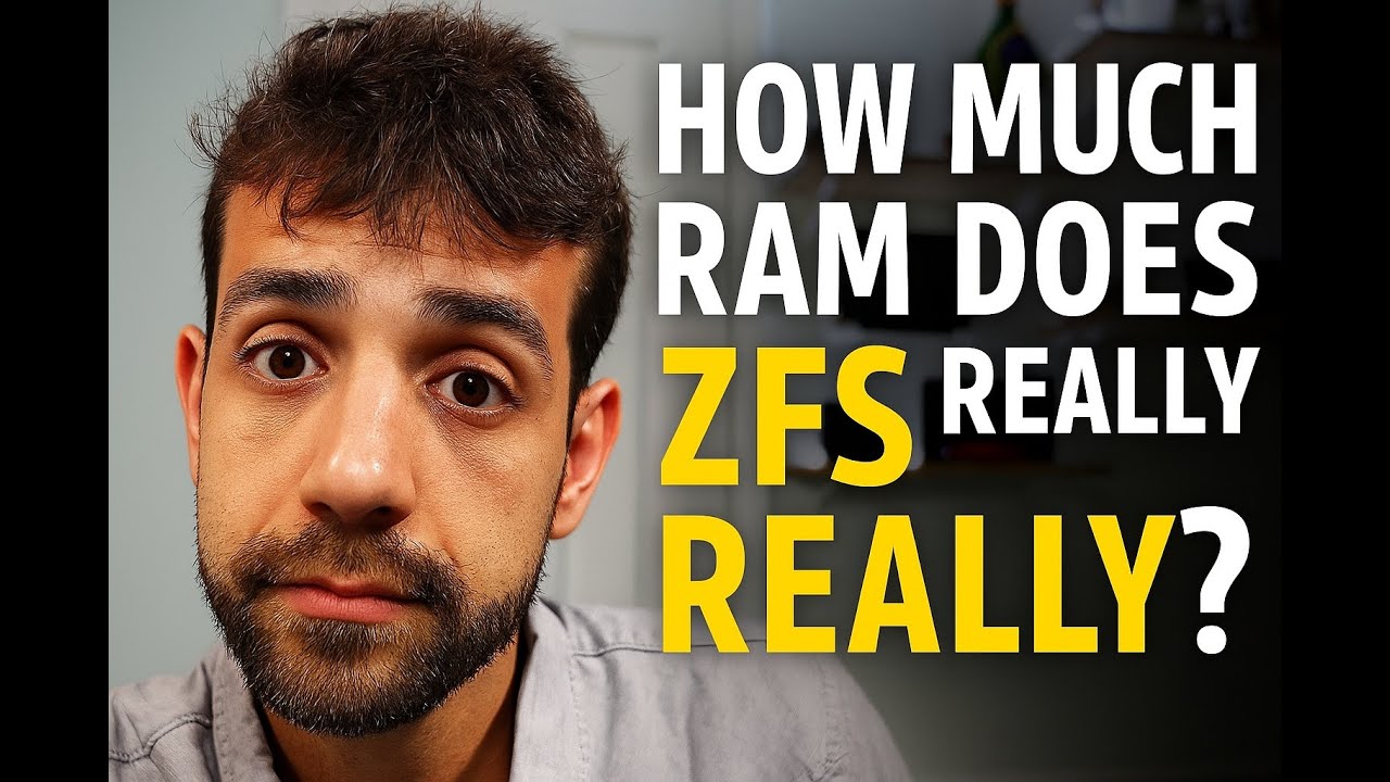 ZFS RAM Requirements: 8GB, 16GB, or 32GB? 💾