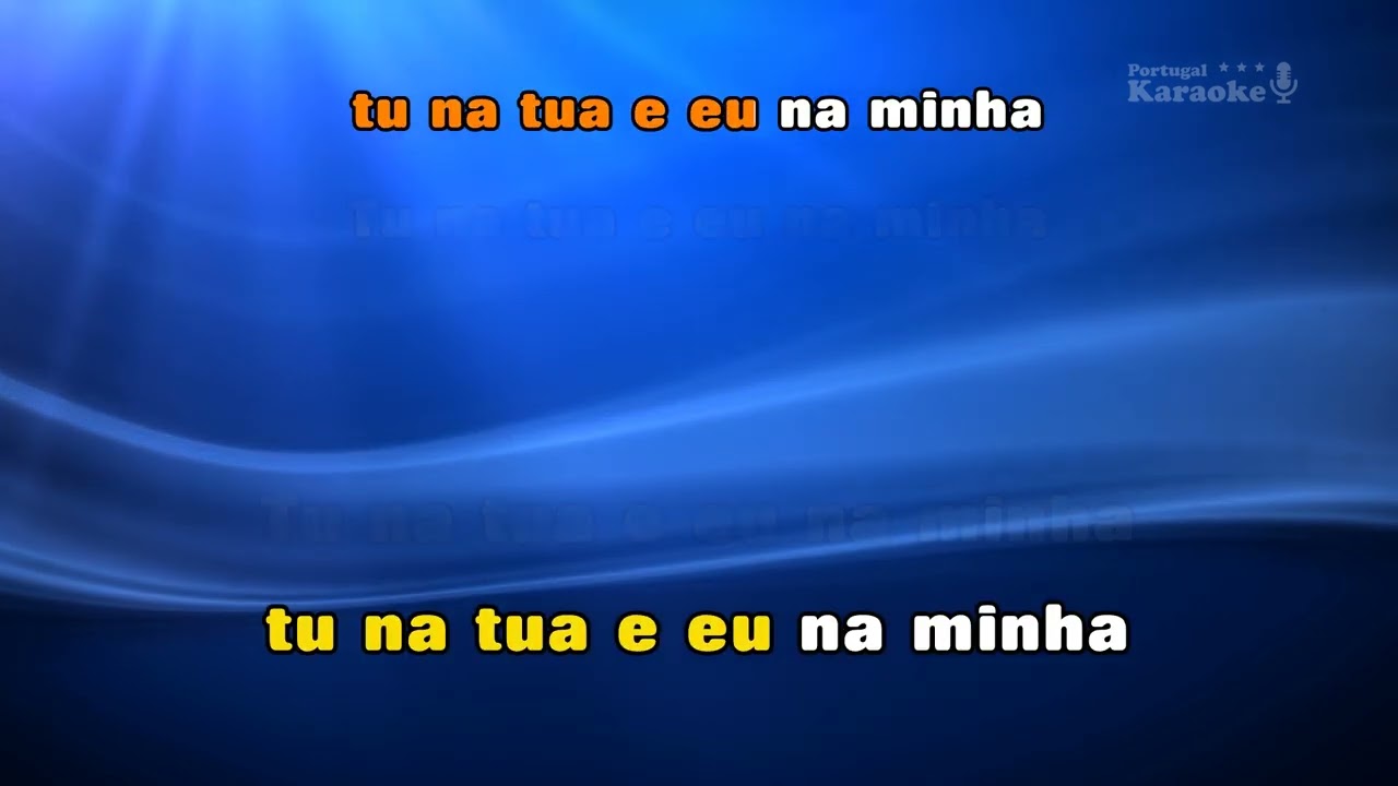 Karaoke Demo - TU NA TUA by Átoa & Luis Trigacheiro 🎤