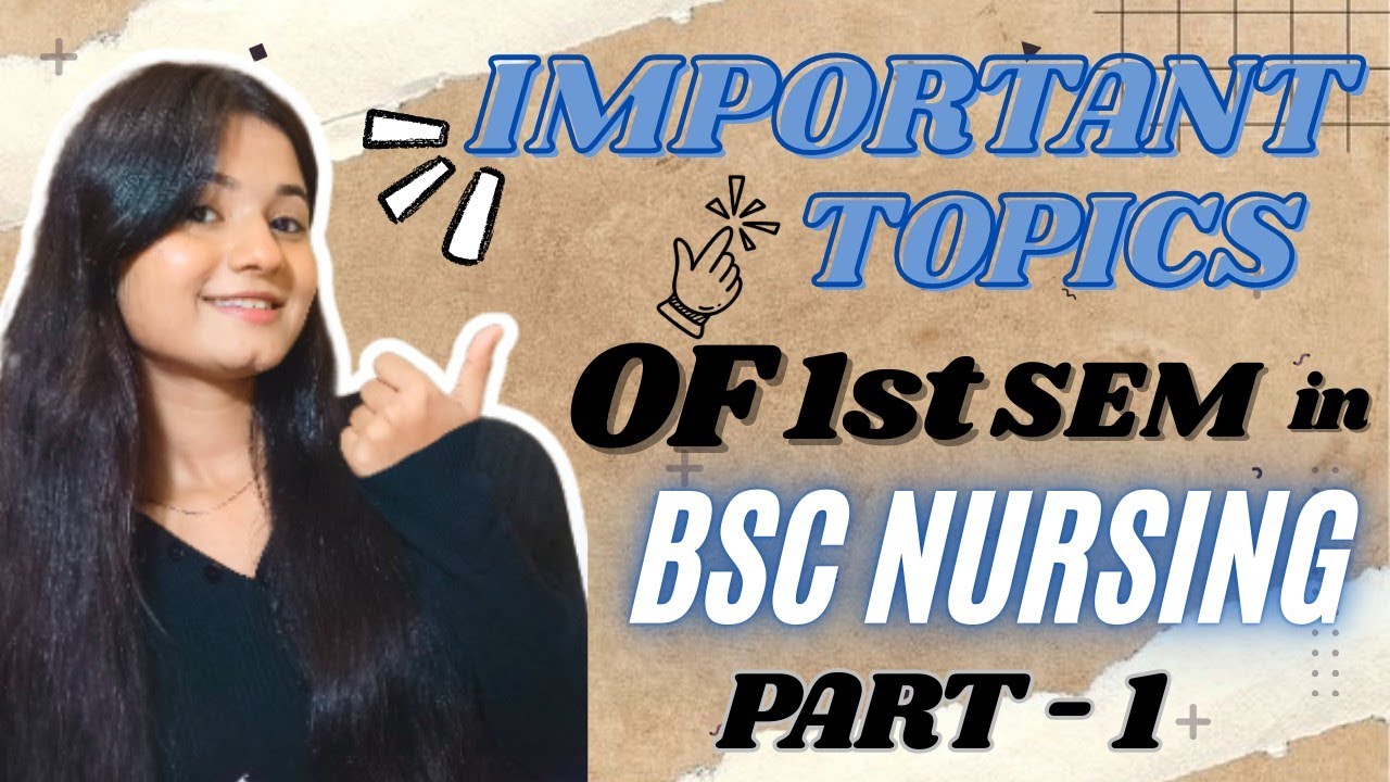 IMPORTANT TOPICS in BSC NURSING 1st semester's Anatomy & Physiology syllabus wise #bscnursing