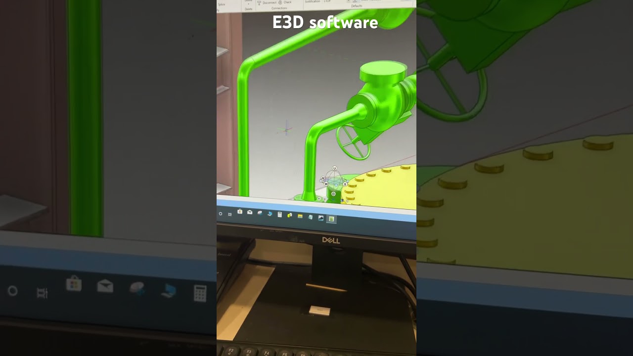 Viewing Equipment & Piping in E3D Software