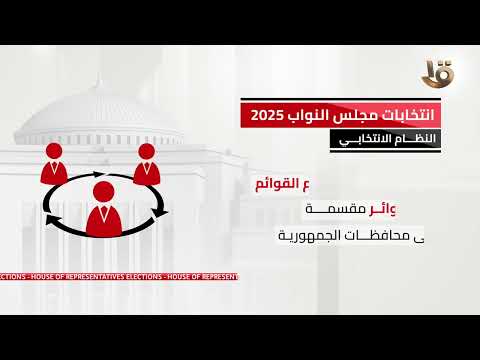 انتخابات مجلس النواب 2025 .. النظام الانتخابي