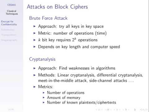 Transposition Ciphers and Steganography (CSS441, L04, Y15)