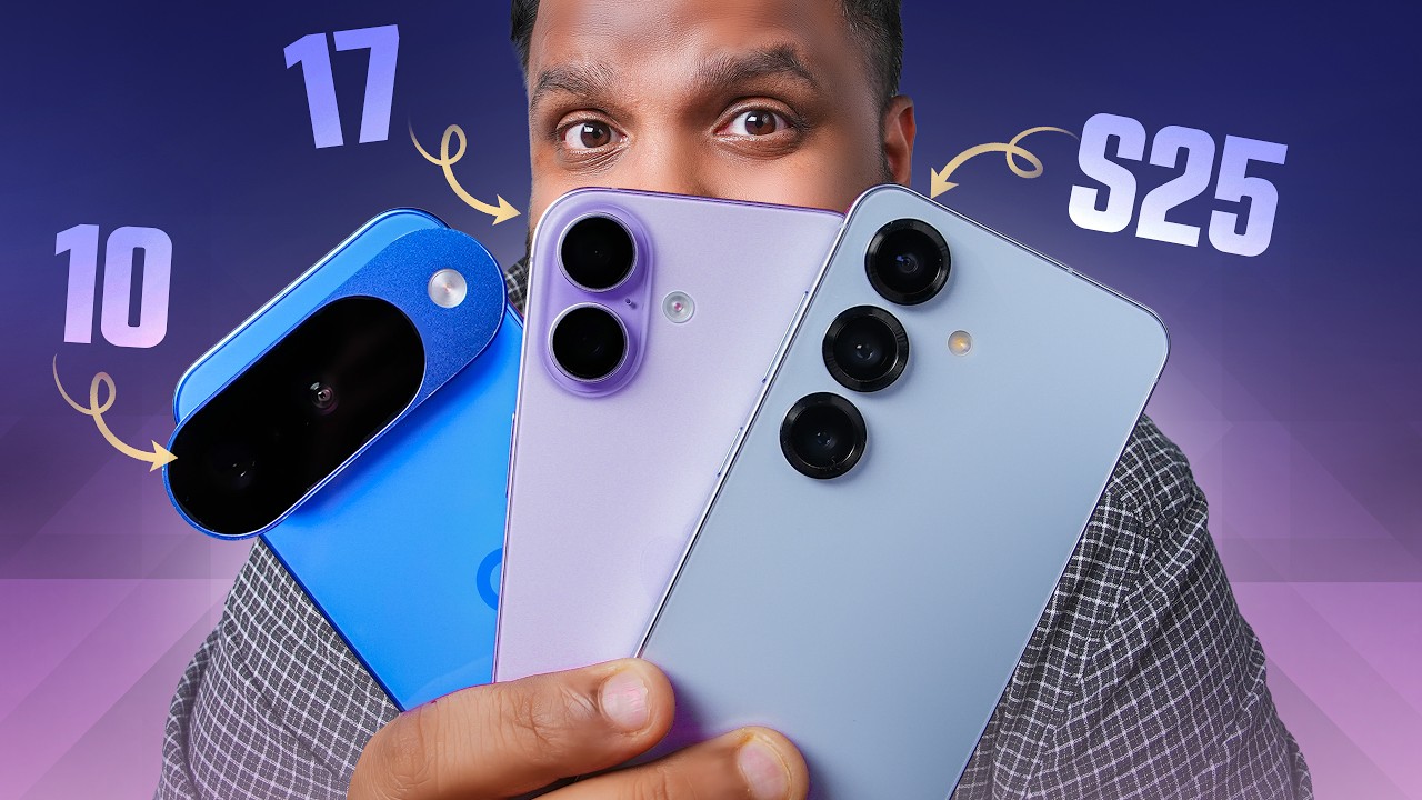 iPhone 17 vs Galaxy S25 vs Pixel 10: Which Is Best? 📱
