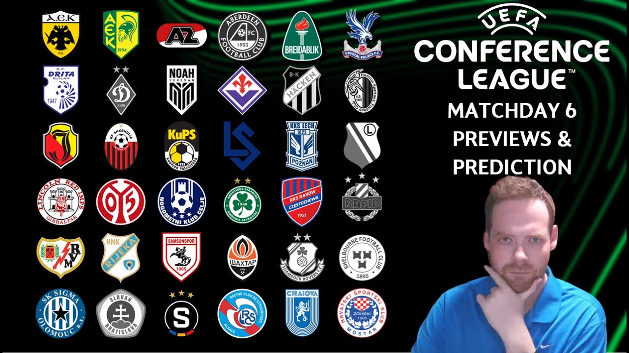 Conference League Matchday 6 Preview & Predictions ⚽