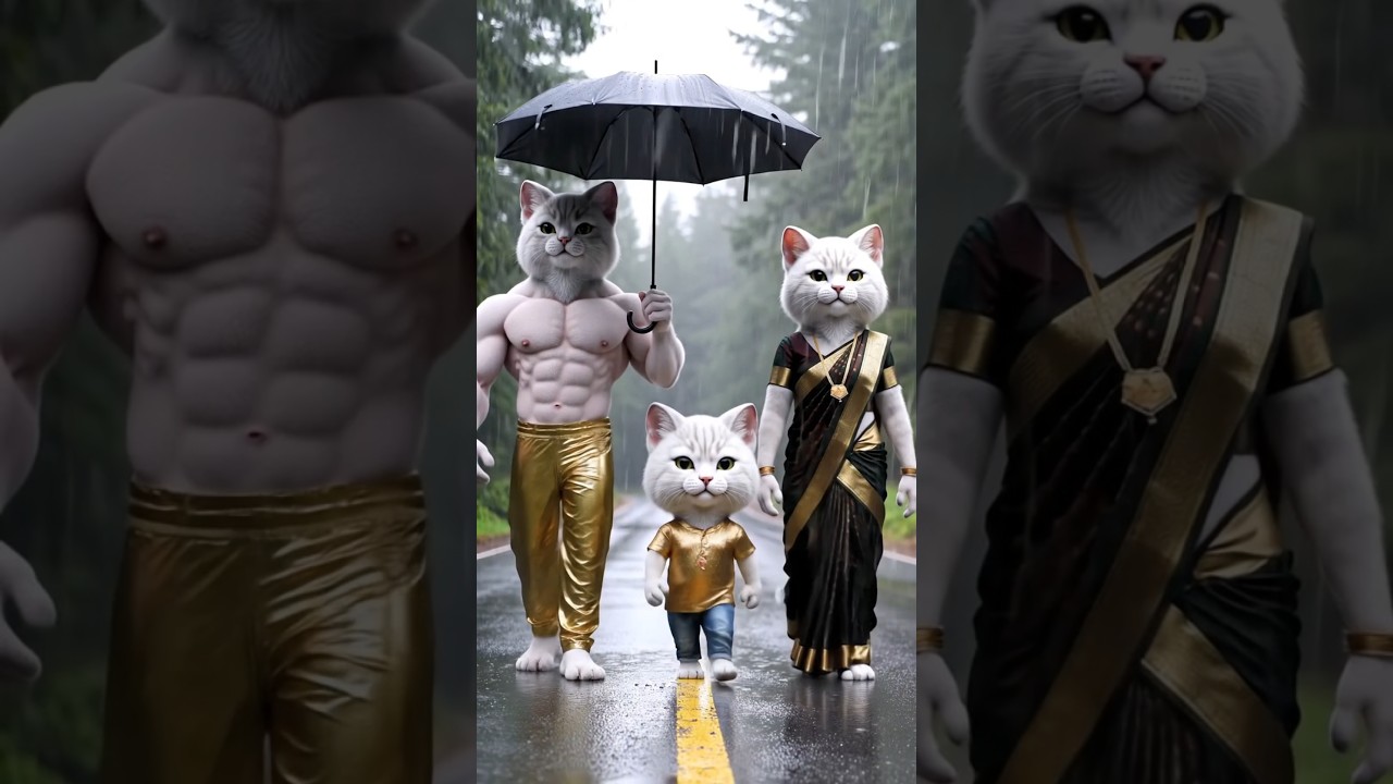 Adorable Makeup Cat 😺 | Must-Watch Viral Cat Short Video