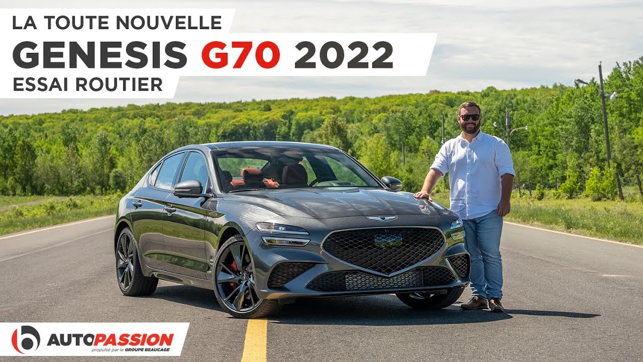 Genesis G70 2022-2023 : Près de la Perfection 🚗