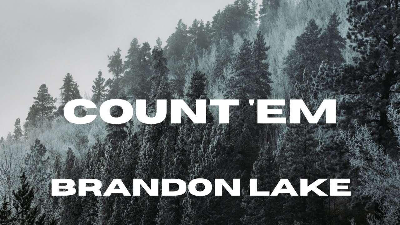 Count 'Em - Brandon Lake Lyric Video 🎶
