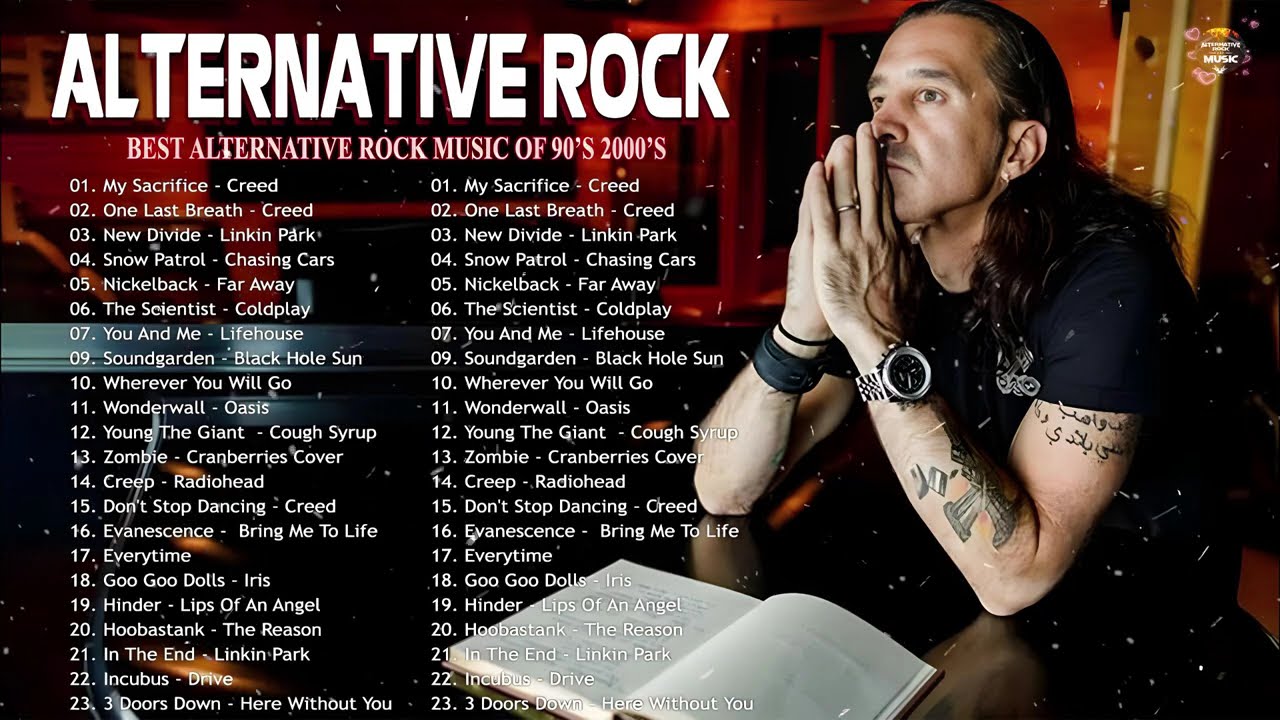Top Alternative Rock Hits 🎸: Creed, Linkin Park & More