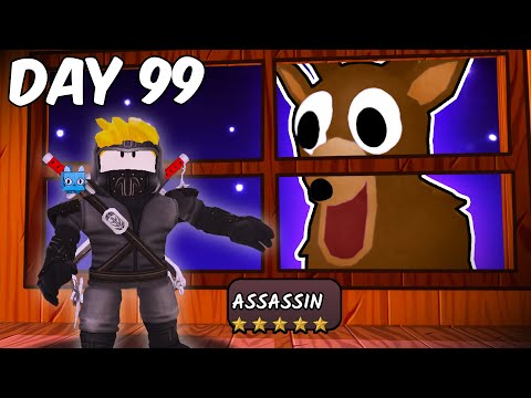 I Unlocked Assassin Class in Roblox 99 Nights in the Forest 🔦