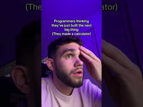 Programmers building a calculator #computerscience #coding #softwareengineer