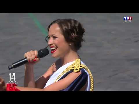 "F.R.A.N.C.E" 14 Juillet 2022 - Candice Parise et la Musique des Sapeurs-Pompiers de Paris