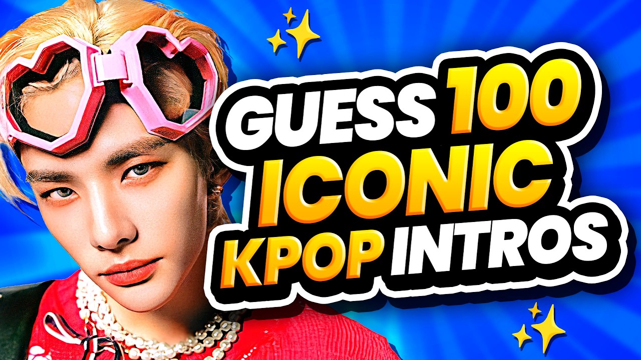 🔥 Guess 100 KPOP SONGS BY ICONIC INTRO 🔥 KPOP QUIZ 2025