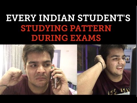 Every indian student's studying pattern during exams