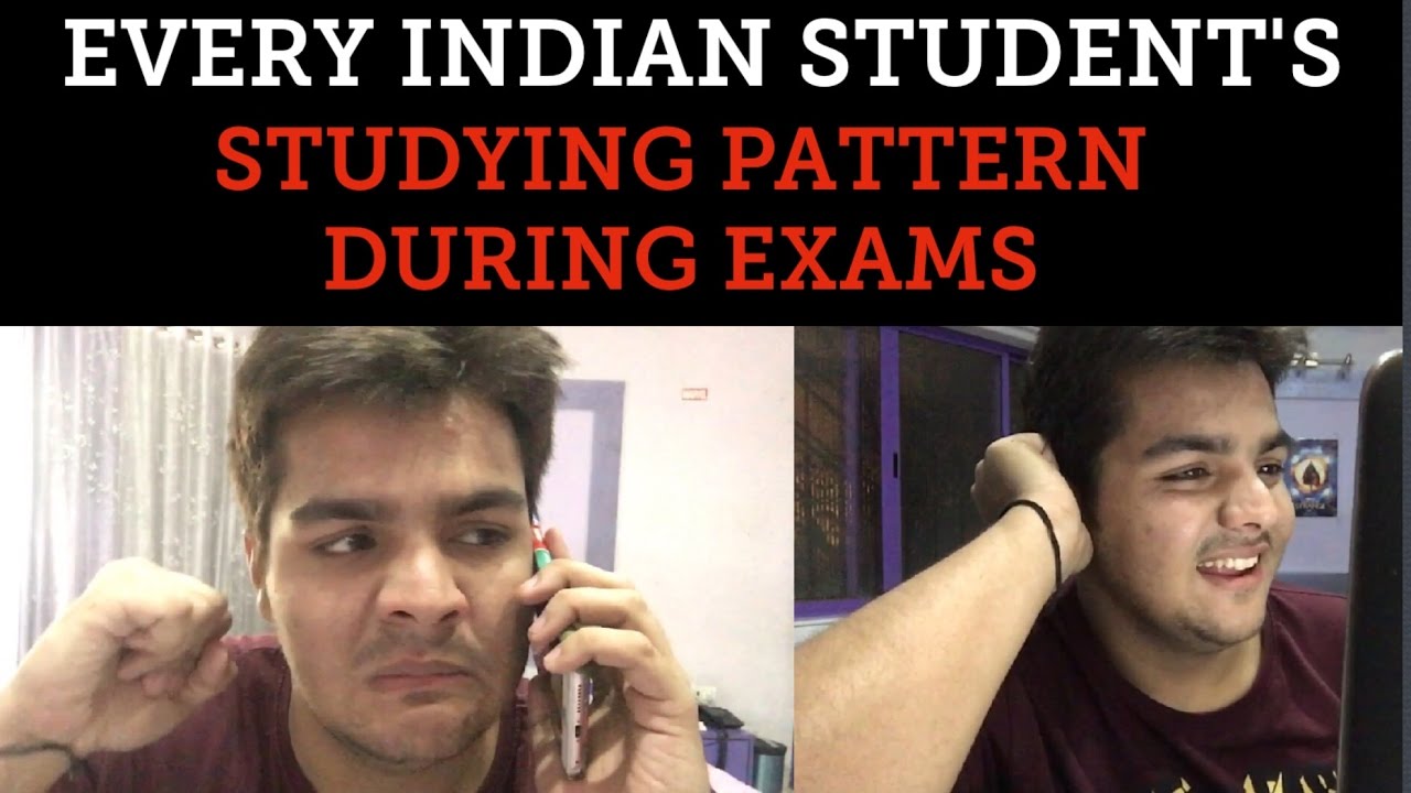 Studying Patterns of Indian Students During Exams