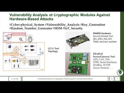 Vulnerability Analysis of Cryptographic Modules Against Hardware-Based Attacks​