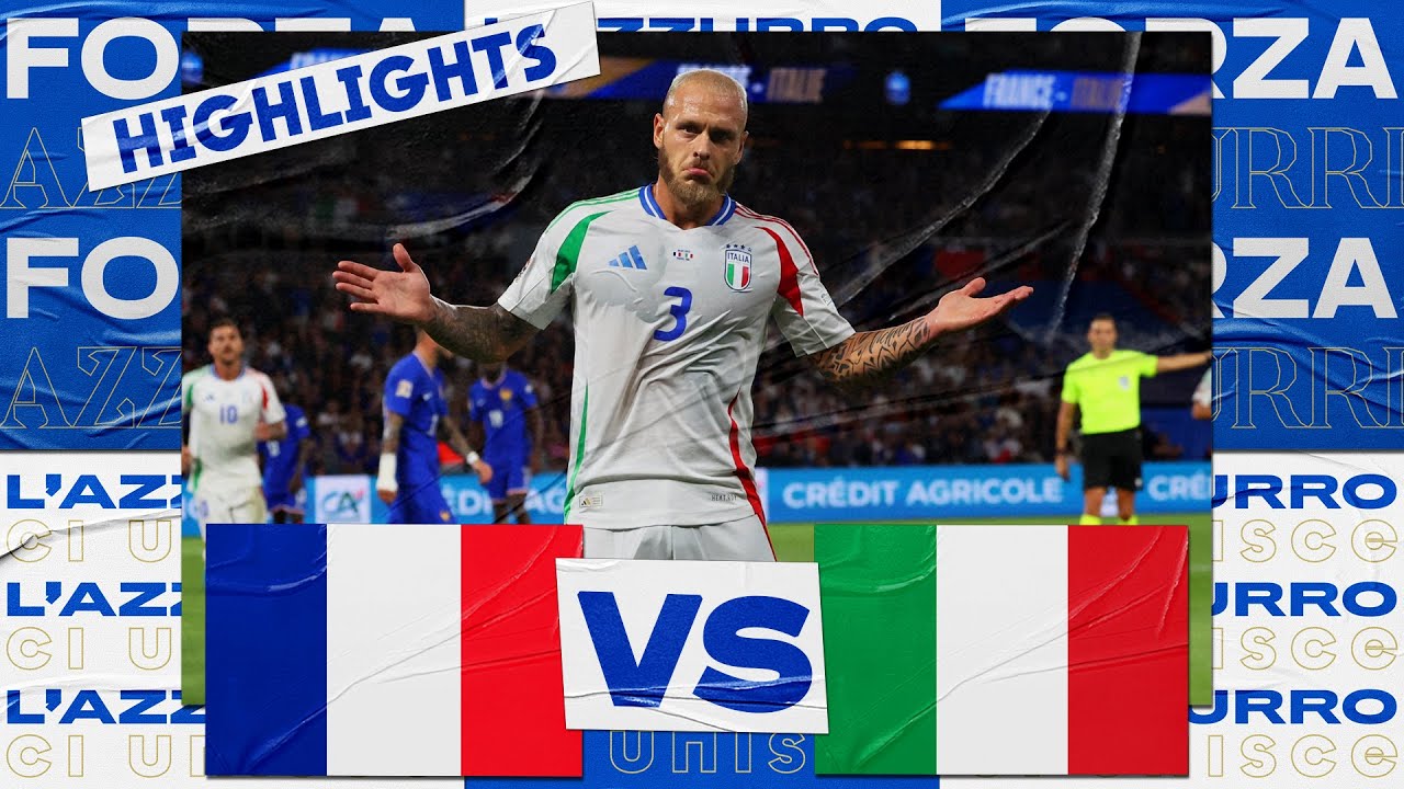 Francia-Italia 1-3: Azzurri's Nations League Win 🇮🇹