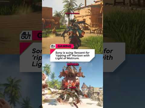 Sony sue tencent for ripping off horizon #tencent #sony #playstation #gaming #shorts #gamingshorts