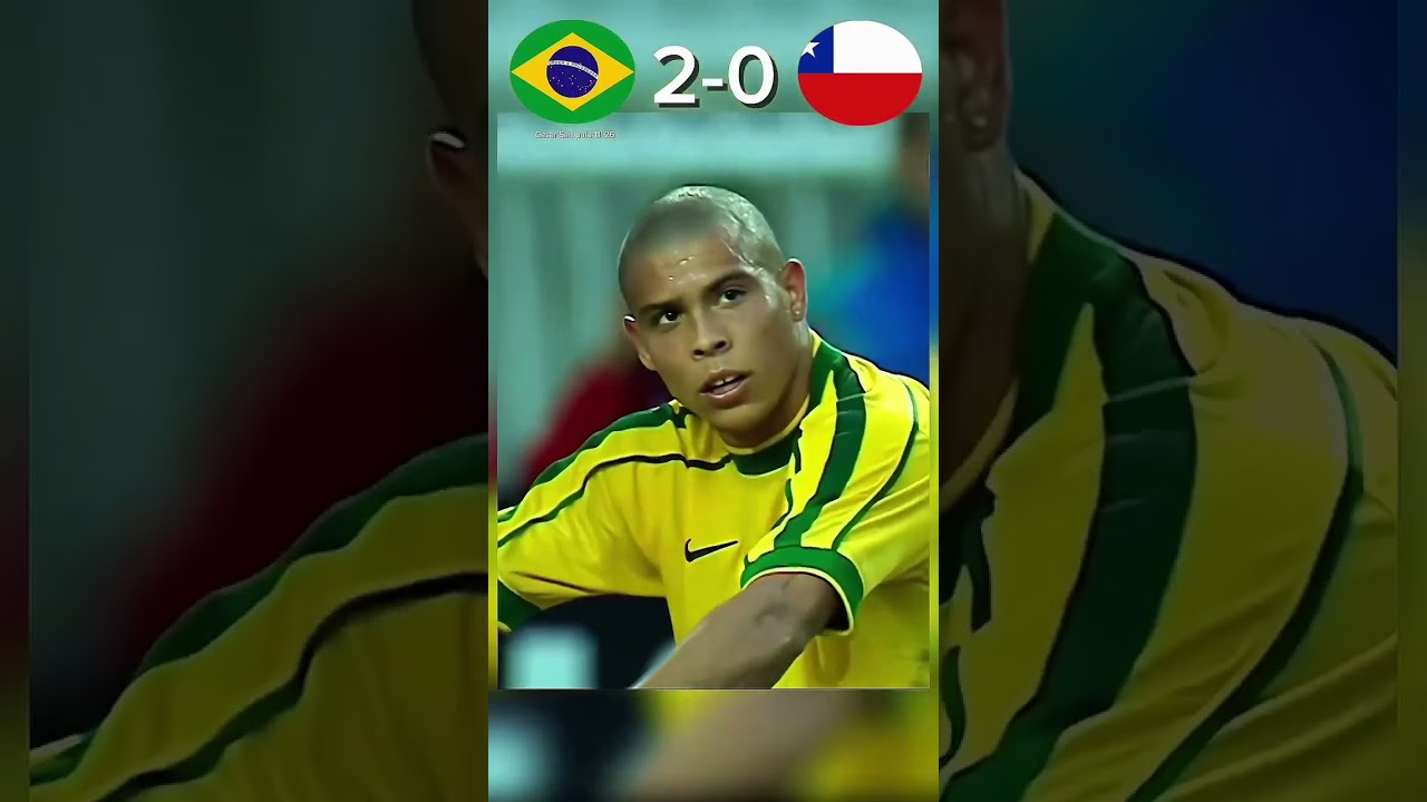 Brazil Beats Chile 4-1 in 1998 World Cup Round of 16 🇧🇷