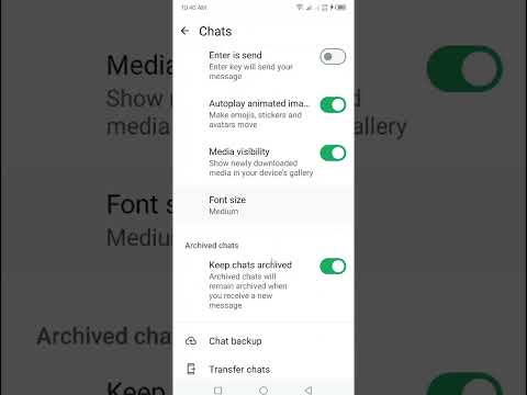 Remove Meta Ai on WhatsApp on Android