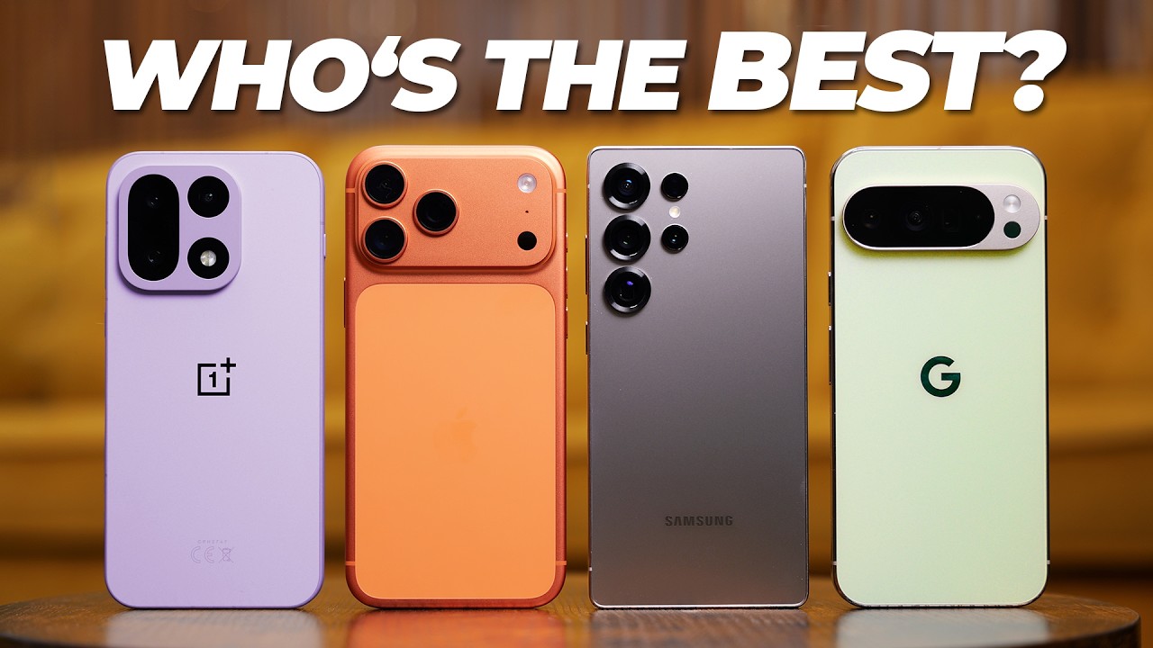 You are NOT ready for this! OnePlus 15 vs 17 Pro Max vs S25 Ultra vs 10 Pro XL!